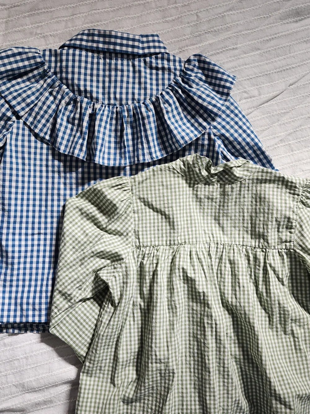Coco Au Lait Kids Size 4 Gingham Blouse Set